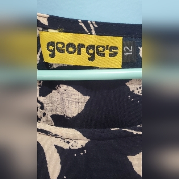 Bundle Only: GEORGE'S VISCOSE LIGHT WEIGHT FLORL WOMEN'S DRESS SIZE‎ 12 - Picture 4 of 6